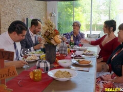 Κώλος, Μεγάλα βυζιά, Σε στάση σκύλου στα τέσσερα, Ευρωπαίος, Τακούνια, Κουζίνα, Χτύπημα, Τατουάζ