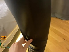Almost POV Teen GF Rough Sex after College - Cum onto Ass & Put it Back In