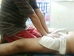 very red-hot indonesian massage with bulge