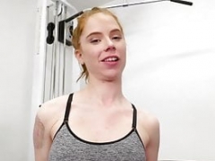 Seed Lovin Pepper Hart Fills Mouth and also Twat With Love pole and also Cum!