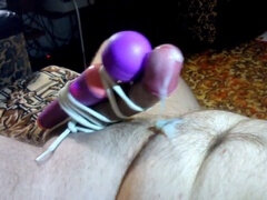 Compilation of cumshots from vibrators and sex fucktoys
