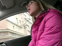 Gina Gerson teenager pound pov in car