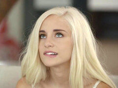 BBC makes young petite blonde girl Naomi Woods scream and cums