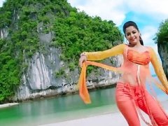 ashika ranganath in an hot song