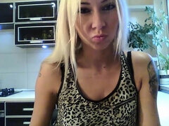Hot Online camera Blonde masturbation blonde webcam dildo vagina