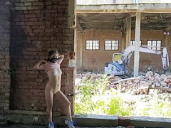 For the greatest part caught showing off naked in an industrial zone