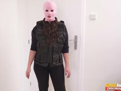 College Dorm Invasion - masked Spanish robber Jennifer Mendez wants a big dick