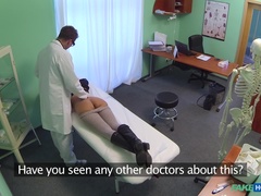 Doctor Turns Busty Patient's Moans of Pain Into Moans Of Pleasure