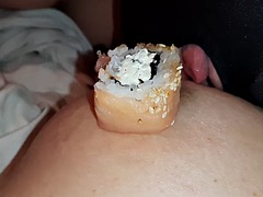 I Cum Quickly When People Are Eating Sushi From My Body - Lesbian-candys