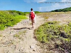 Public Beach Fuck in Caribbean Beach, Blowjob, Public Sex