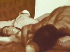 Immature Couple Enjoys Hardcore in Bed (1960s Vintage)
