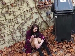 Dumpster diving couple ruined by a really kinky mofo