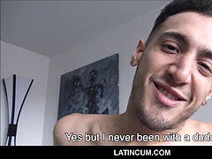 Straight Latino Boy Offered Cash For homosexual lovemaking video POV