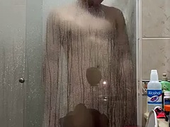 Colombian takes a shower :