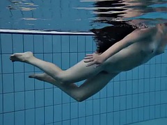 Small tits teen Umora Bajankina underwater