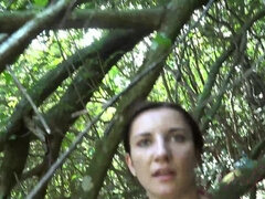Jade Amber fucks you in the woods in Hawaii POV Style