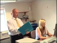 UK Nymphomaniac Office Chick Works for her Promotion.mp4