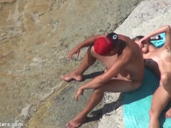 Lovemaking Games On The Beach - Public Sex