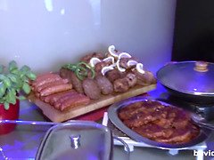 아마추어, 큰 가슴, 오랄섹스, 핑거링, 갱뱅, 독일인, Hd, 밀프