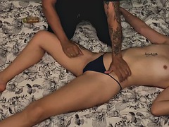 Leie, Paar, Erotisch, Freundin, Hardcore, Massage, Öl, Thai