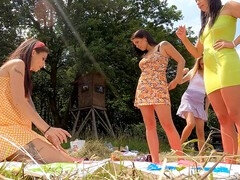Grosser arsch, Flashen, Im freien, Party, Verführt