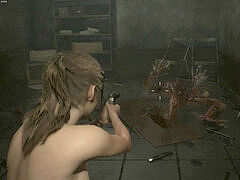 Resident Evil 2 Claire bare Mod Playthrough - Part 7