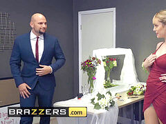 Brazzers - bitchy immense fun bags bridesmaid Maxim Law steals the groom
