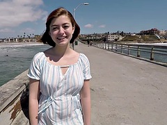 Tetas grandes, Mamada, Morena, Estrella porno, Pov, Público, Adolescente, Tetas