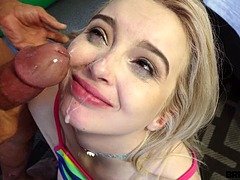 Step daddy fucks her naughty pussy in rough manners - Blonde Porn