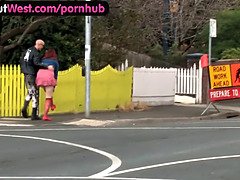 Girls Out West - Amateur Australian punk couple having sex