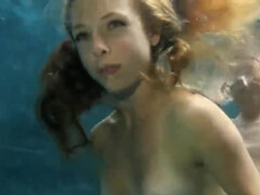 Young Wet Redhead Babe Gets Banged Underwater - fetish outdoor hardcore