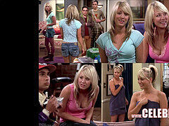 Kaley Cuoco naked Latina celebrity Stunner Perfect hooters in HD