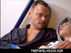 youthful lad Step Son Dakota Lovell Bed Time Story With Family Step parent Trent Summers