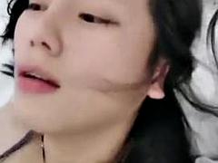 아시안, 중국인, 쿠거, 머리카락이 많은, 나이든, 밀프