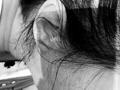 The Pictures Black and White She Sucks That Cock with All Her Fucking Might Cum Guzzler