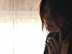 Tredimensionell, Asiatisk, Baben, Avsugning, Brunett, Japansk, Verklighet, Tonåring