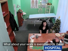Alice Nice, a naughty patient, needs more than just a Christmas gift - Real Hospital Exam