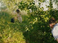 18, Anál, Prsnatá, Hd, Honitba, Dospelé, Vonku, Pička