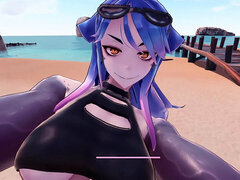 manga porn three dimensional - Mako na praia 2 - Monster chick Island