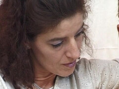 Leie, Dildo, Frau, Deutsch, Masturbation, Reif, Muschi, Vintage