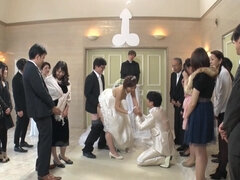 Best man takes bride in japanese wedding 1 - asian