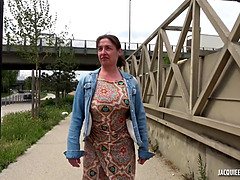 In den arsch, Kondom, Flashen, Französisch, Hd, Reif, Öffentlich, Strümpfe