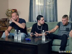 Anal, Stor stjärt, Blondin, Par, Creampie, Doggystyle, Gangbang, Hd