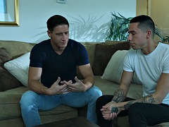 Hot anal rimming with Dalton Riley and Vincent OReilly