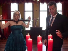 Anal, Bondage domination sadisme masochisme, Blonde, Bondage, Faciale, Pieds, Humiliation, Cuir