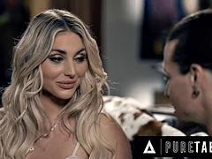 Accidente, Verga grande, Tetas grandes, Rubia, Mamada, Engañando, Corridas, Tetas