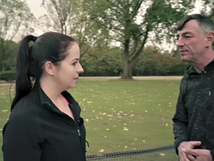 Kuřba, Brunetka, Creampie, Stříkání spermatu, Německé, Tělocvična, Hardcore, Sport
