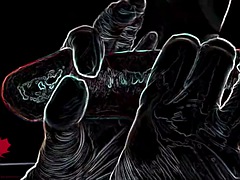 아마추어, 큰 음경, 오랄섹스, 사정 샷, 페티쉬, 글로브, 핸드잡, 라텍스