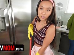 Asiatisch, Grosser arsch, Blasen, Hardcore, Hd, Muschi, Stiefmutter, Jungendliche (18+)