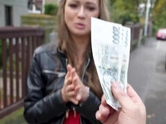18, Baben, Blondin, Otrohet, Tjeckisk, Hd, Pengar, Pov